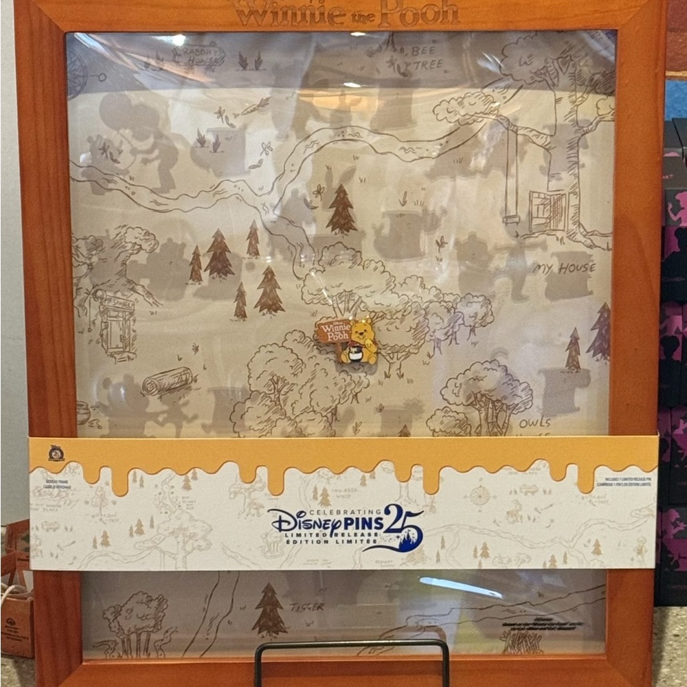 Disney Winnie the Pooh Adventure Map Pin Set